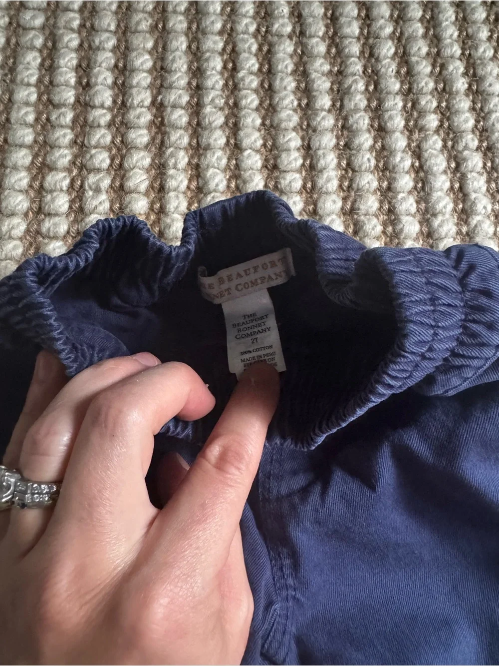 The Beaufort Bonnet Company Navy Sheffield Pants
